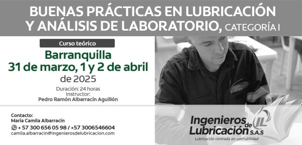 Buenas prácticas de lubricación y análisis de laboratorio - cat I Barranquilla