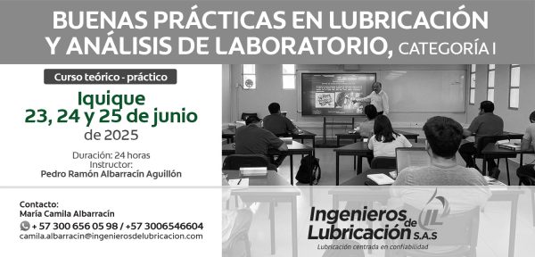 Buenas prácticas de lubricación y análisis de laboratorio - Cat I - Iquique